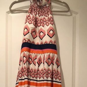 Eliza J bold print maxi dress